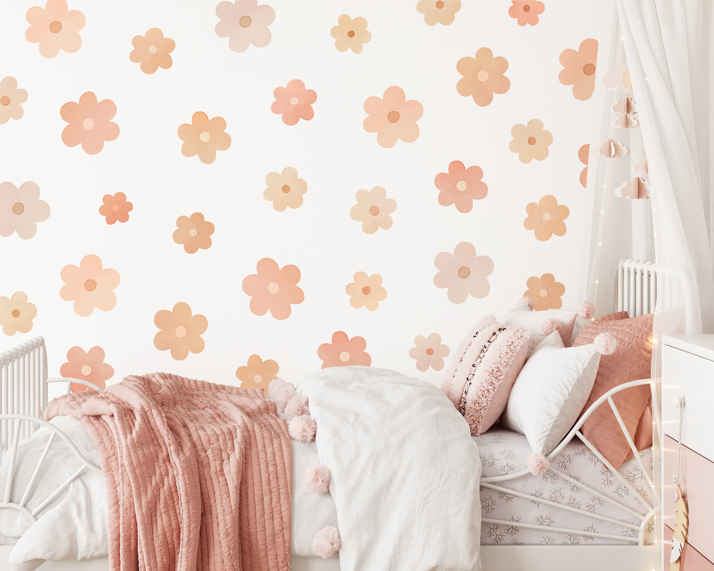 Watercolor Daisies