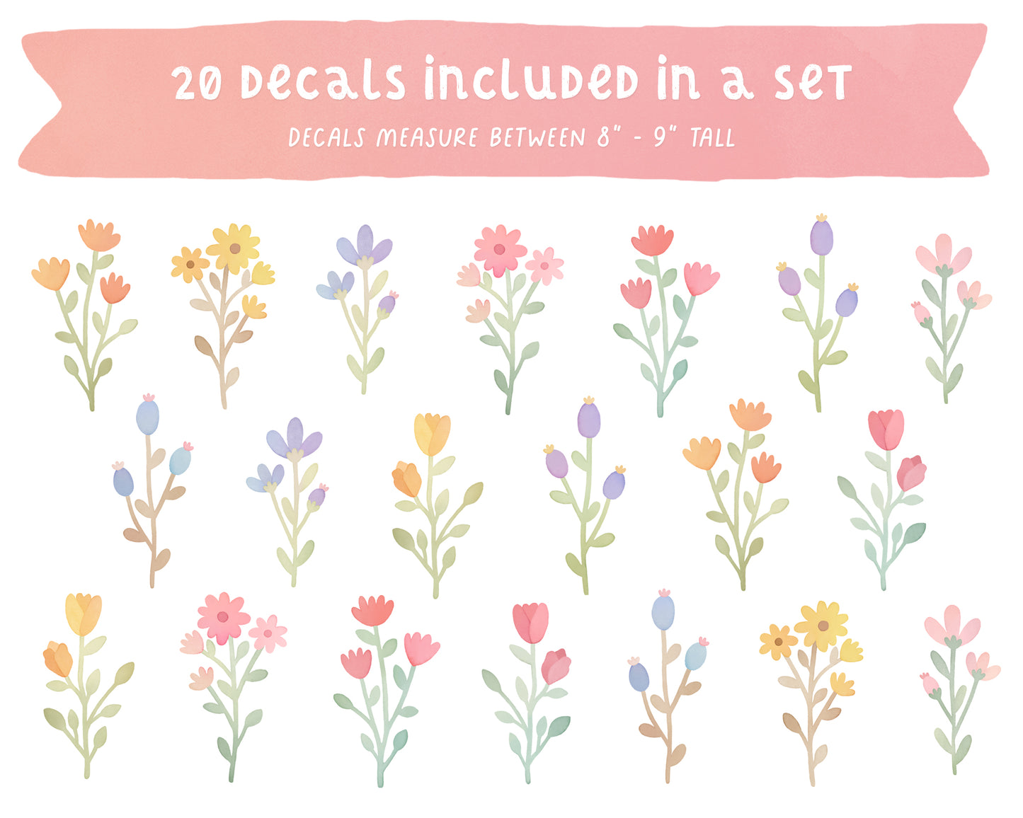 Floral Bunches / Pastel Palette