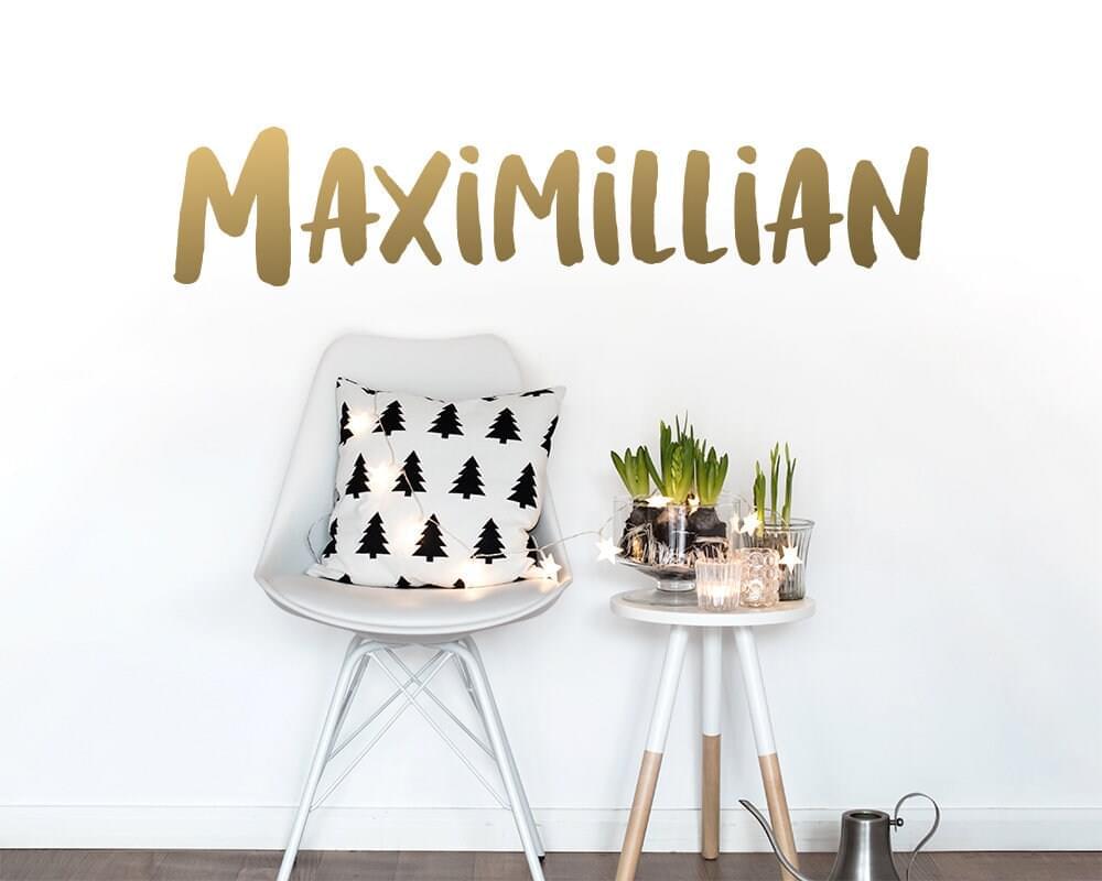 Block Letters Custom Name