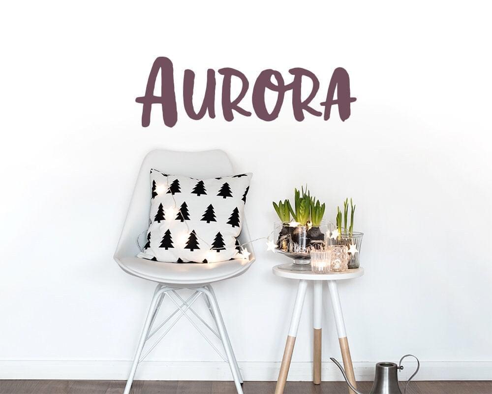 Block Letters Custom Name