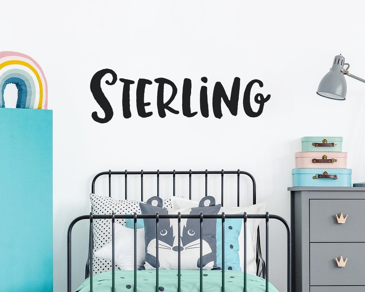 Block Letters Custom Name