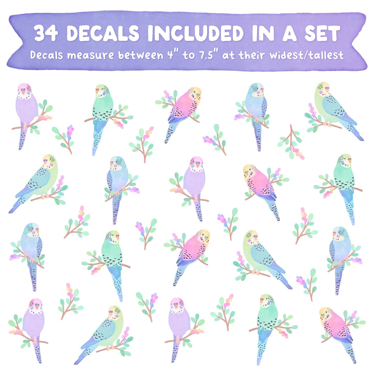 Parakeet Petals