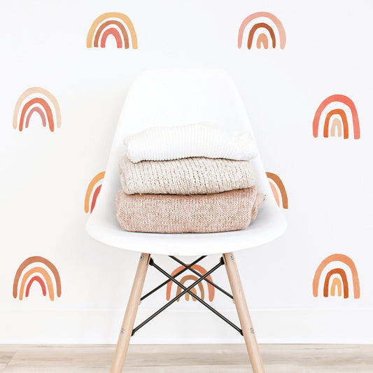 Watercolor Boho Rainbows