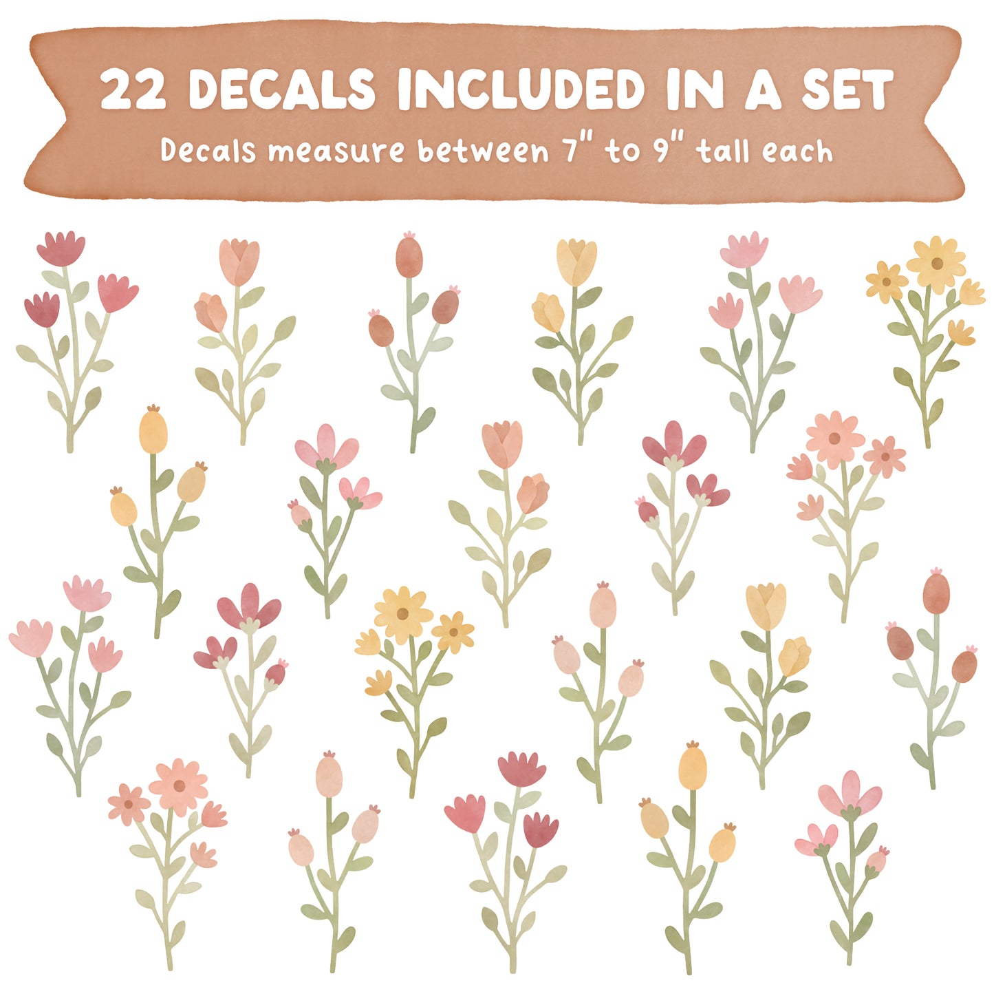 Floral Bunches / Cottage Palette