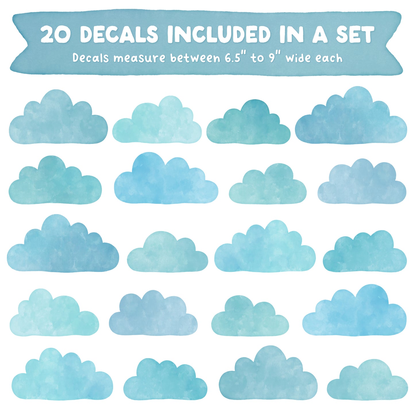 Whimsy Clouds / Blues Palette