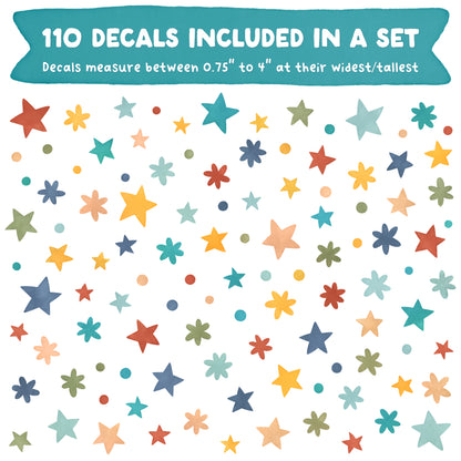 Watercolor Sparkles / Bright & Bold Palette