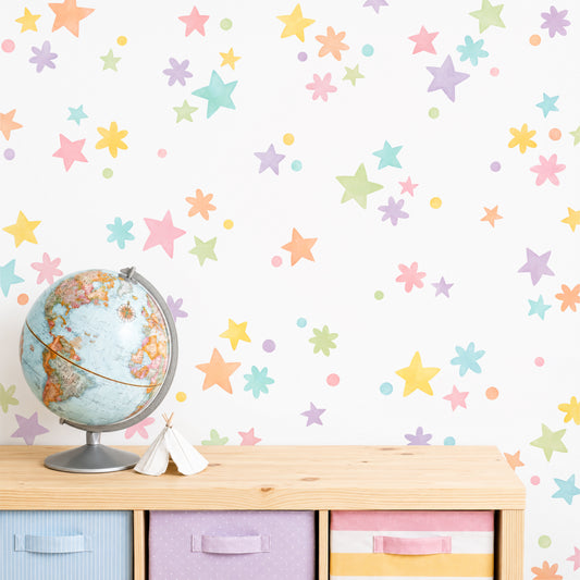 Watercolor Sparkles / Pastel Palette