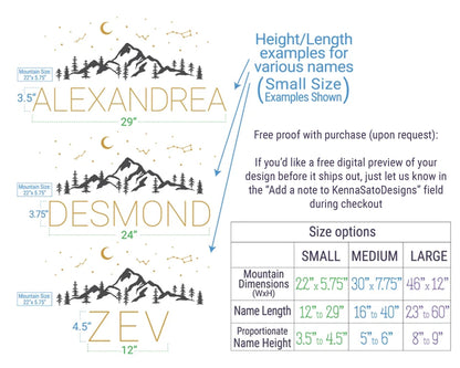 Mountain Custom Name