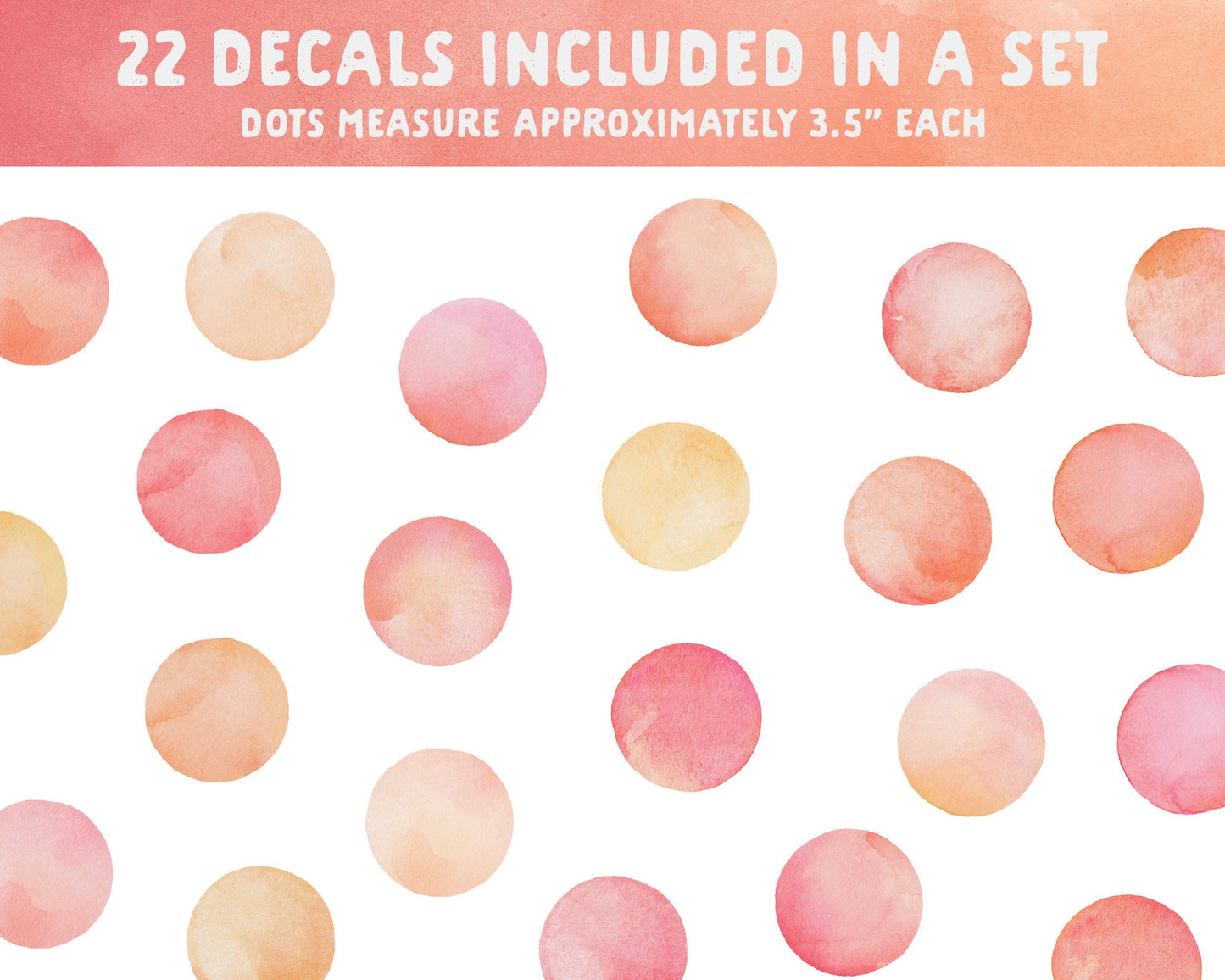 Watercolor Blush Dots