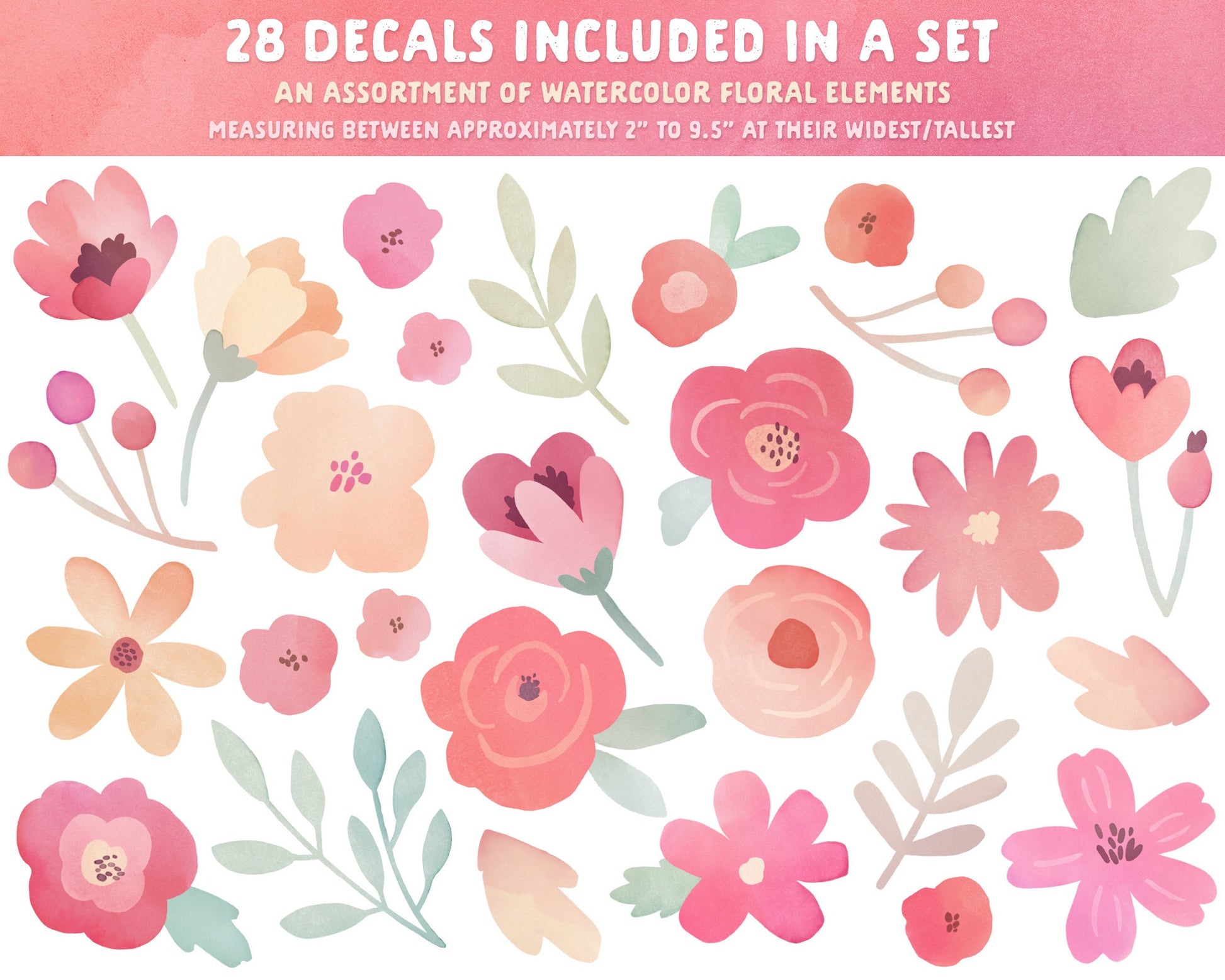 Floral Bunches / Pastel Palette – Kenna Sato Designs